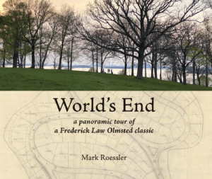 World's End front cover, photo of park and vintage map